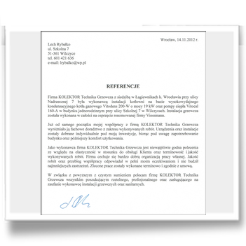 Referencje Lech Ryba�ko